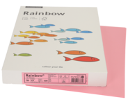 Rainbow Papier pastellfarbig A4, 80 g/m², rosa