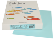 Rainbow Papier pastellfarbig A4, 80 g/m², mittelblau