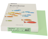 Rainbow Papier pastellfarbig A4, 80 g/m², mittelgrün