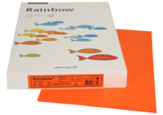 Rainbow Papier intensivfarbig, A4, 80 g/m², intensivorange