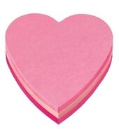 Post-it Notes repositionnables Fantasy Notes assorti 76 mm 76 mm 2007H 1 pièce