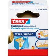 Tesa Doppelseitiges Bastelklebeband, 38 mm x 2.75 m