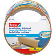 Tesa Doppelseitiges Klebeband, 50 mm x 5 m