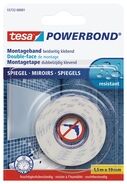 Tesa Powerbond Spiegel 19mm x 1.5m Montageband, doppelseitig