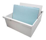 Biella Cartes-guides blanco, A5, bleu, 25, non ligné