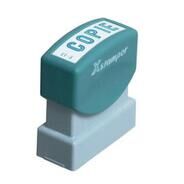 X-Stamper Dauerstempel, Copie französisch, blau