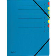 Biella Fächermappe, A4, blau
