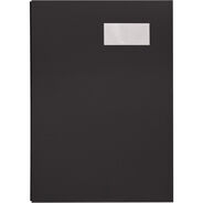 Biella Unterschriftenmappe, A4, glatt, blanko, grau, 240 mm, 340 mm
