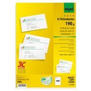 Sigel Visitenkarten, A4, 190 g/m², matt