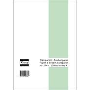 Favorit Carta da disegno transparente, A4, 65 g/m², bianco trasparente, 50 fogli