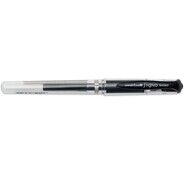 Uni-Ball Gel-Roller Signo broad, schwarz / transparent, 1 mm