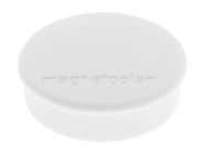 Magnetoplan Magnet Discofix Hobby 24 mm weiss, 10 Stück