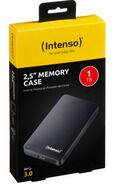 Intenso HDD Memory Case 1TB, USB 3.0, 2,5 inch, schwarz