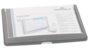 Durable Türschild Click Sign, 172 mm, 129 mm, 12 mm, graphit