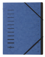Pagna Ordnungsmappe blau, 12-teilig