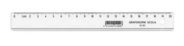 DUX Flachlineal SCOLA 20cm, Polystyrol
