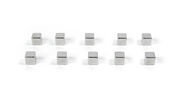 Magnete KUBIQ TF19B 10er Set silber