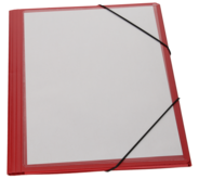 Erola Präsentationsmappe, A4, glatt, rot, 250 mm, 320 mm
