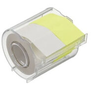 NT Haftnotizen Memoc Roll Tape, weiss/lemon, 50 mm x 10 m
