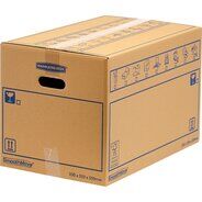 Fellowes Umzugskarton SmoothMove, 355 x 360 x 555 mm, braun, 1 Stück