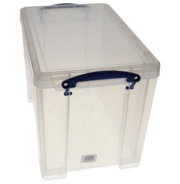 Really Useful Box Aufbewahrungsbox, 19 Liter, transparent