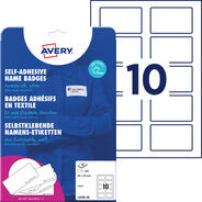 Avery Zweckform Namensetiketten, L4785-20, 80 x 50 mm, 20 Blatt