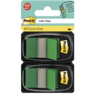 Post-it Segnapagina standard, verde, 25.4 mm, 43.2 mm