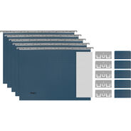 Biella Hängemappen-Set Original, 25 cm, blau, 5 Stück