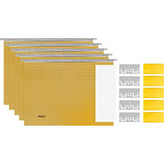 Biella Hängemappen-Set Original, 25 cm, gelb, 5 Stück