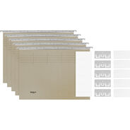Biella Hängemappen-Set Original, 25 cm, beige, 5 Stück