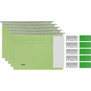 Biella Hängemappen-Set Original, 25 cm, hellgrün, 5 Stück