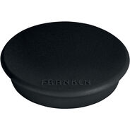 Franken Haftmagnet, 24 mm, schwarz, 10 Stück