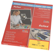 Folex Projektionsfolie, A4, 210 mm, 297 m, 100 mikr, BG-71, 100 Stück