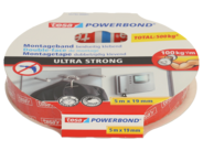 Tesa Montageband Powerbond Ultra Strong, 19 mm x 5 m