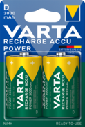 Varta NiMH-Akkus, D/HR20, 2 Stück