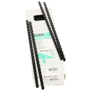 Fellowes Plastikbinderücken, A4, 8 mm, schwarz, 100 Stück