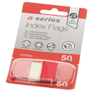 Haftindex a-series Dispenser, rot, 25 x 43 mm, 1x 50 Indexe