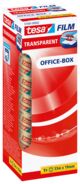 Tesa Büroklebeband tesafilm Office-Box, transparent, 19 mm x 33 m