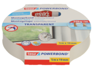 Tesa Montageband Powerbond, transparent, 19 mm x 5 m