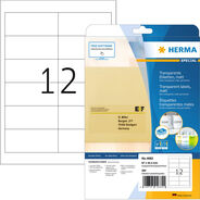 Herma Adress-Etiketten, 97 x 42.3 mm, 4682, transparent