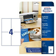 Avery Zweckform Postkarten, C32252-25, 105 x 148 mm, 25 Blatt