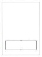 Formular mit Butterflykarten , weiss, Papier / Folie, 100 Stück, 21 cm, 29.7 cm, 120 g/m²