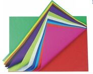 Seidenpapier 13 Farben sortiert 20gm² Bogengrösse 50 x 70cm, 2 Bogen pro Farbe