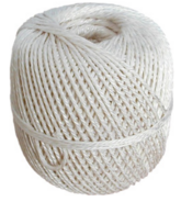 Bächi-Cord Packschnur  weiss 60m, reissfest