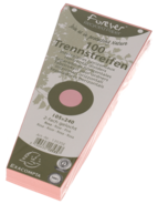 Exacompta Trennstreifen trapez, A4, rosa, blanko