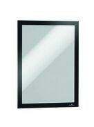 Durable Magnetrahmen Duraframe selbstklebend, A4, schwarz, 2 Stk.