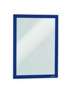 Durable Magnetrahmen Duraframe selbstklebend, A4, 2 Stück, blau