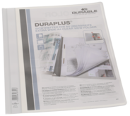 Schnellhefter Durable Duraplus A4+ überbreit weiss