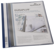 Schnellhefter Durable Duraplus A4+ überbreit dunkelblau