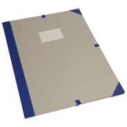 ingold-biwa Zeichenmappen, A3, grau / blau, 324 mm, 458 mm